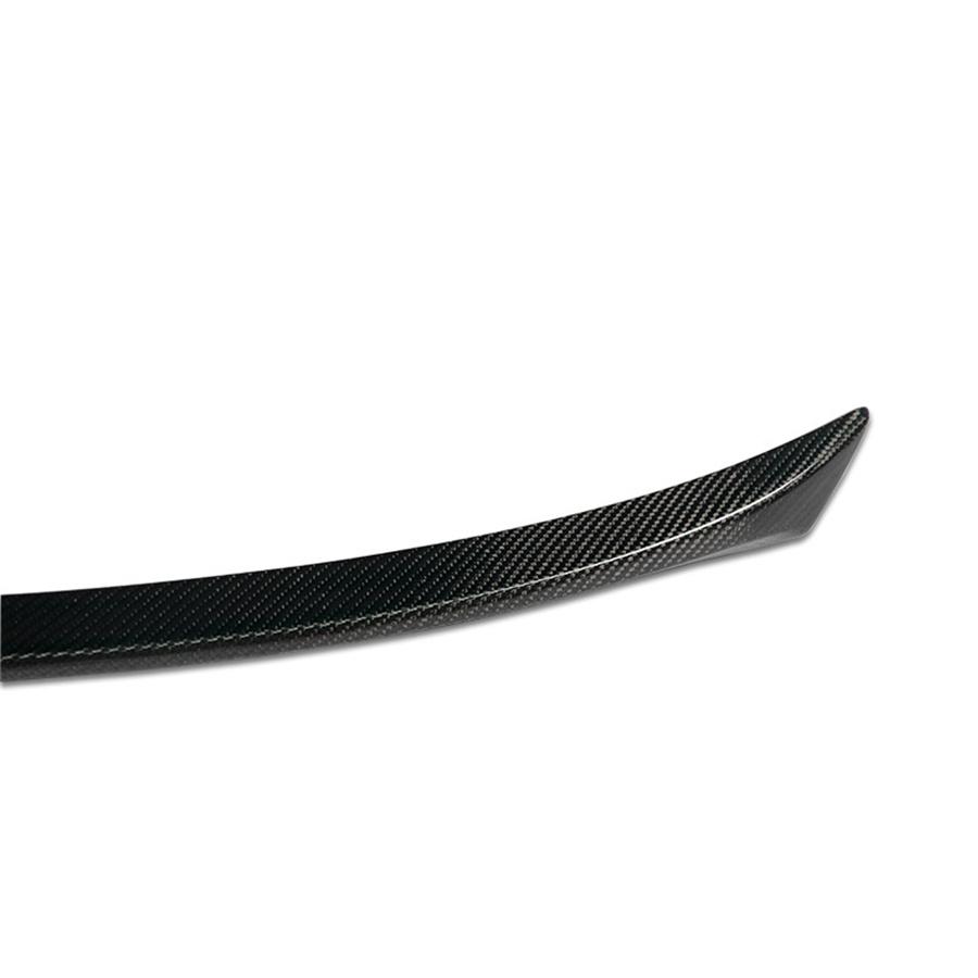 For 2015-2019 Acura TLX Rear Tail Trunk Spoiler Wing Lip Trim Carbon Fiber Look