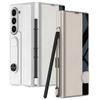 Чехол для мобильного телефона Samsung ZFold7, деловой, складной экран, ZFold6, откидная крышка, пленка, интегрированный слот для ручки, кожаный чехол