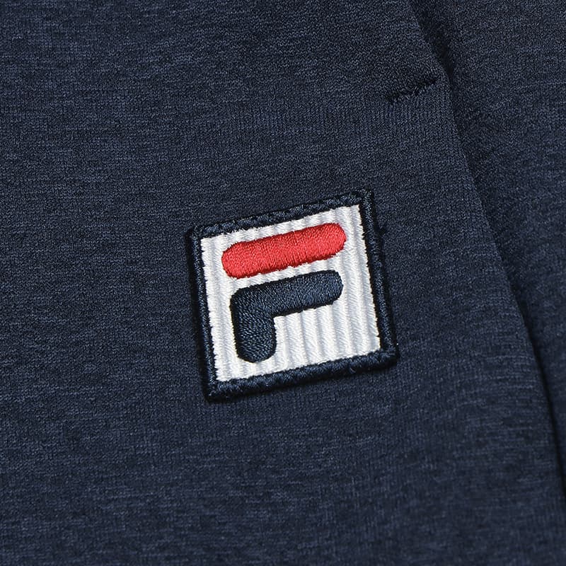 Fila Теннисные классические простые однотонные удобные повседневные брюки спортивного стиля с прямыми штанинами из флисового трикотажа Женские брюки Небесно-голубой A11W543610FBU