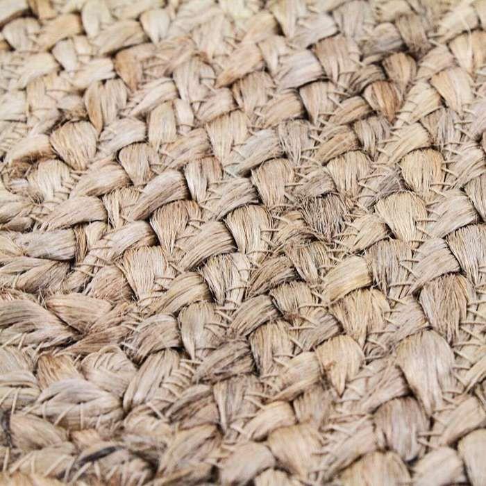 Tapis salon en jute tressé naturel artisanal 80x300
