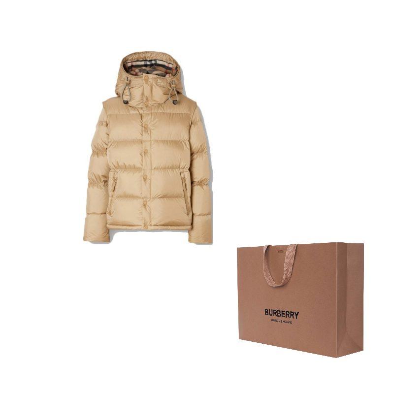 Burberry Мужская пуховая куртка FW19 Медовый 80211831