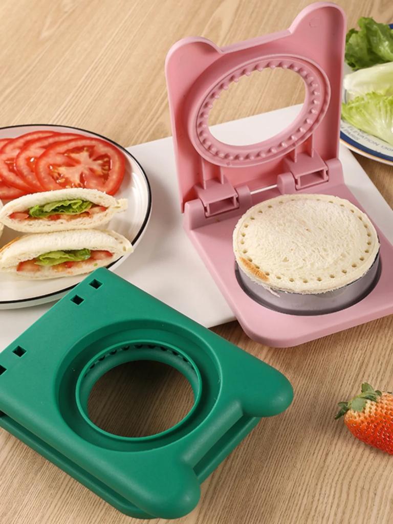 Резак и герметик для сэндвичей, флип-инструмент для резки сэндвичей для детей, лезвие из нержавеющей стали, форма для тостов и хлеба для сэндвичей