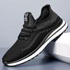 Мужская обувь, Обувь из сетки Fly-Woven, Дышащая, Легкая повседневная спортивная обувь, Нескользящие кроссовки с мягкой подошвой