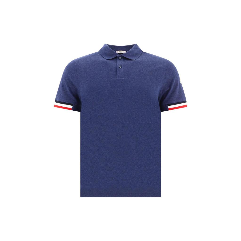 Moncler Polo Shirt Men's Dark Blue 8A00023899P0795