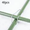 40 Pieces Plant Cages Connectors Connecting Buckles Accessories Steel Buckle Stable