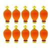 10/16Pcs EPS Foam Long Casting Lightweight Fishing Float with Weights High Visibility Buoyancy Ball