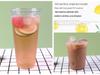 12 oz PET Transparent Disposable Coffee Cup for Iced Americano/Latte Cold Drinks