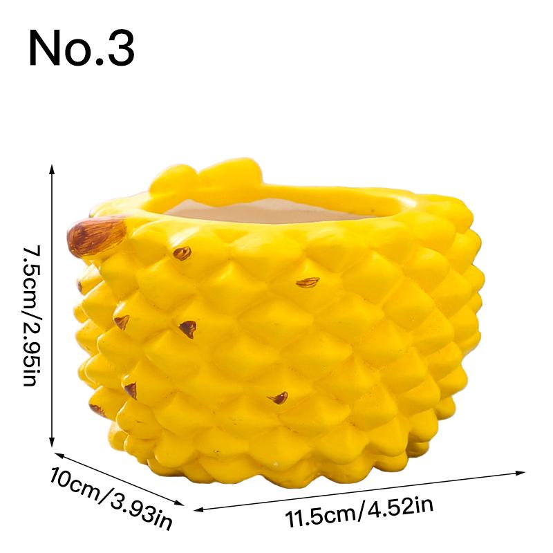 Ручная роспись фруктовый цветочный горшок керамический сочный горшок-кашпо домашний декор домашнее украшение настольные украшения бонсай горшок для растений