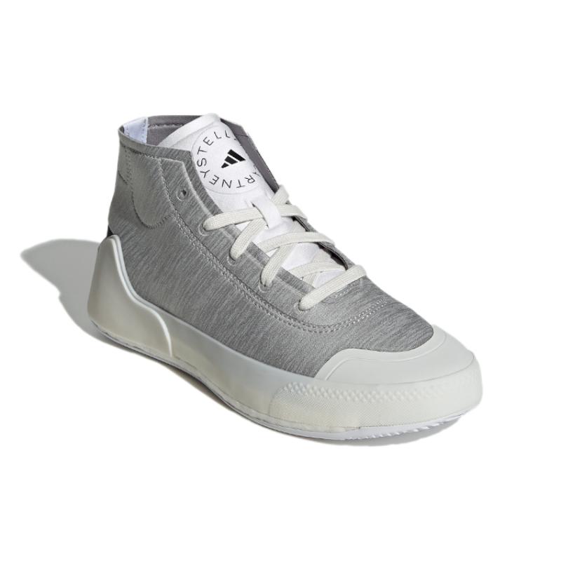 adidas Кроссовки женские Treino Mid Heather X Stella McCartney 'Темно-серый Белый' GY0460