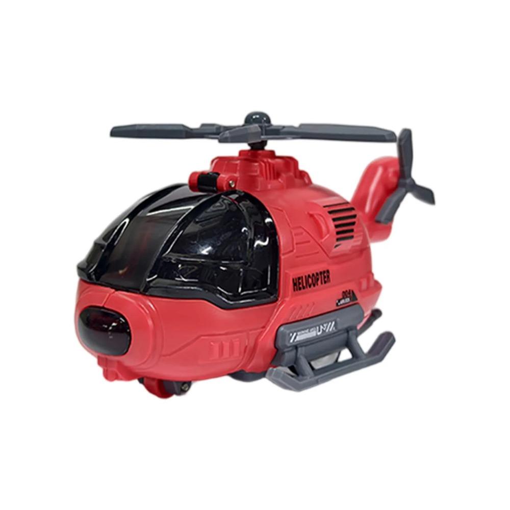 Helicopter Model Toys Simulation Aircraft Toy Rotatable Propeller Inertial Fighter Toy Kids Toy