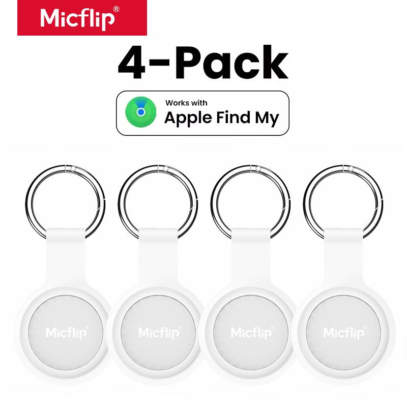 Micflip Finder Security SmartTrack Link Smart Tag With Apple Find My Key Bluetooth GPS Tracker For Earbud Luggage MFi Finder IOS