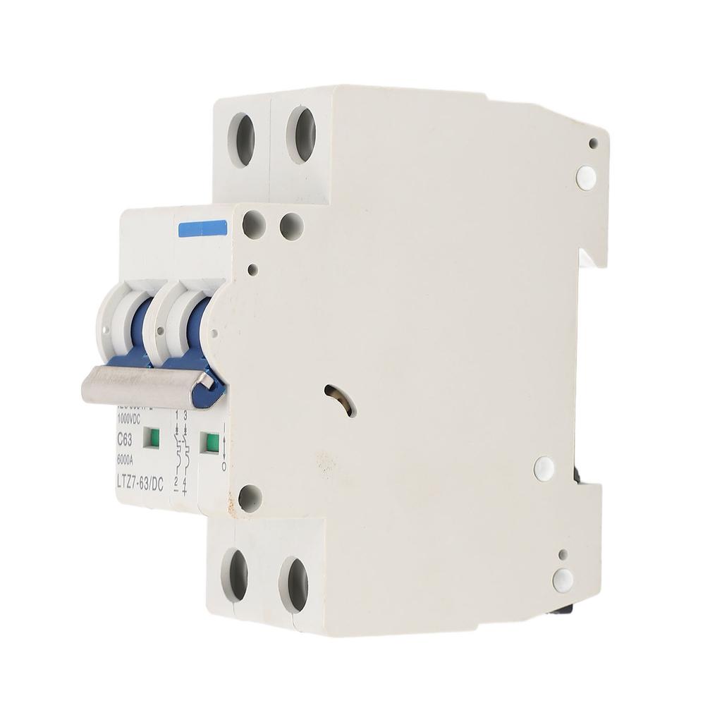 2P Миниатюрный автоматический выключатель Огнестойкий Защита от короткого замыкания Разъединитель для Солнечной энергии