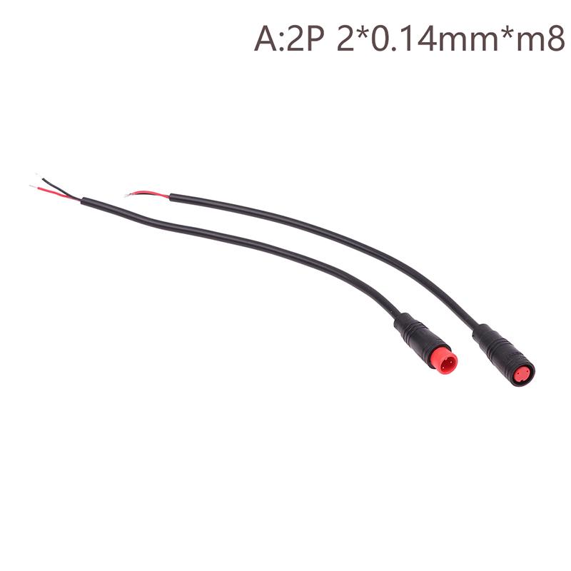 Аксессуары для электровелосипедов Дополнительный кабель Водонепроницаемый разъем Дисплей Pin Base Разъем 2/3/4/5/6Pin Кабель