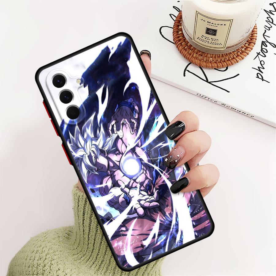 Чехол-накладка Dragon Ball Advanced Goku Back для Samsung Galaxy A25 A26 A35 A36 A73 A22 A54 A52 A56 A34 A53 A24 A21s