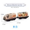 Battery Operated Locomotive Train Set Fit for Wooden Railway Track  Magnetic Harmony Train Powerful Engine Bullet Electric Train