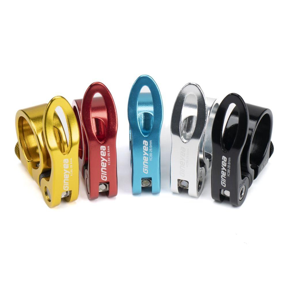 Quick Release Bike Seat Clamp 28.6mm 31.8mm 34.9mm Bicycle Seatpost Clamp  Cycling Accessories