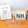 Plastic Jewelry Display Rack Rotatable Bracelet Stand New Keychain Storage Rack  Desktop Use