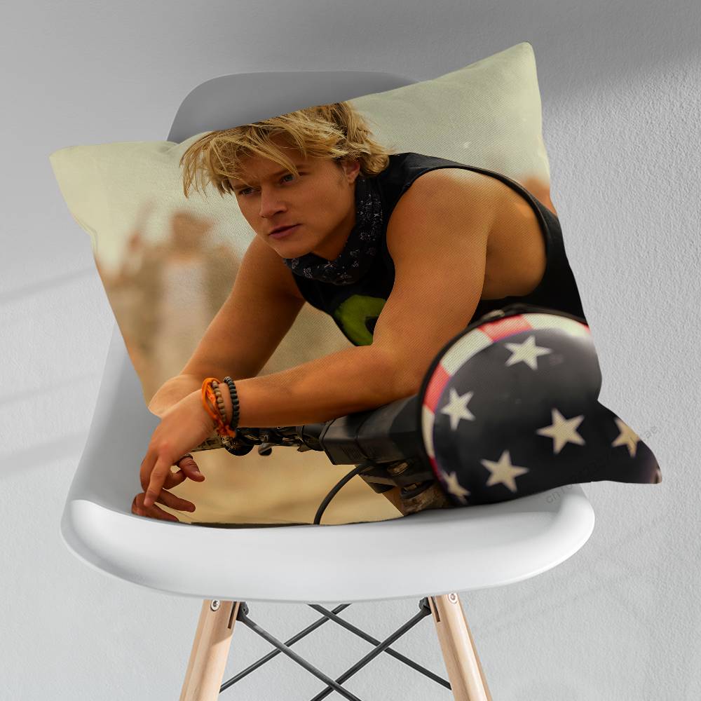 RRudy Actor PPankow Throw Pillow Case Living Room Sofa Cushion Cover For Home Bedroom Decoration Protector