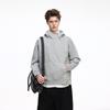 Winter Outdoor Hooded Sweatshirt Men Women Loose Fit Casual Sportswear Zip Detail