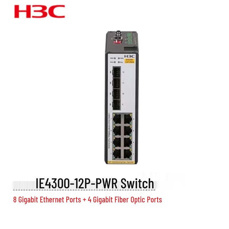H3C IE4300-12P-PWR Industrial Ethernet Switch