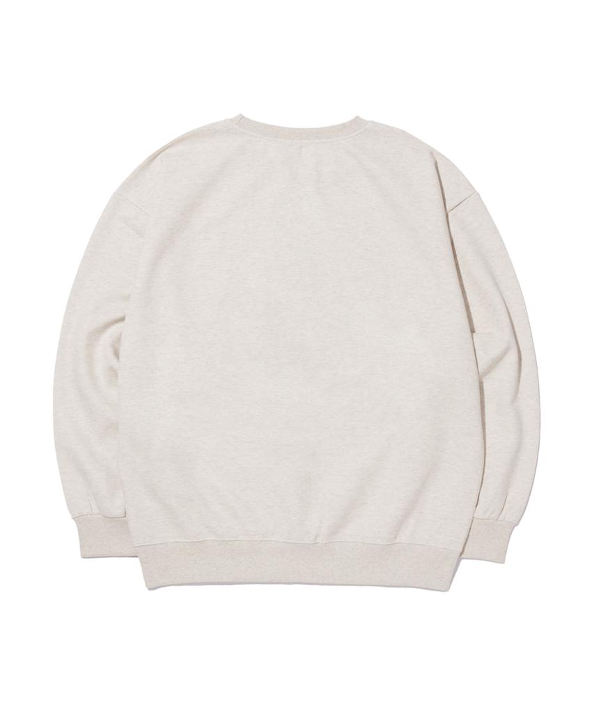 CREAM SODA LAB 1984 Champion Football Sweatshirt Oatmeal