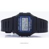 Casio Цифровой кварцевый будильник с подсветкой F-105W-1ADF F105W-1ADF Мужские часы
