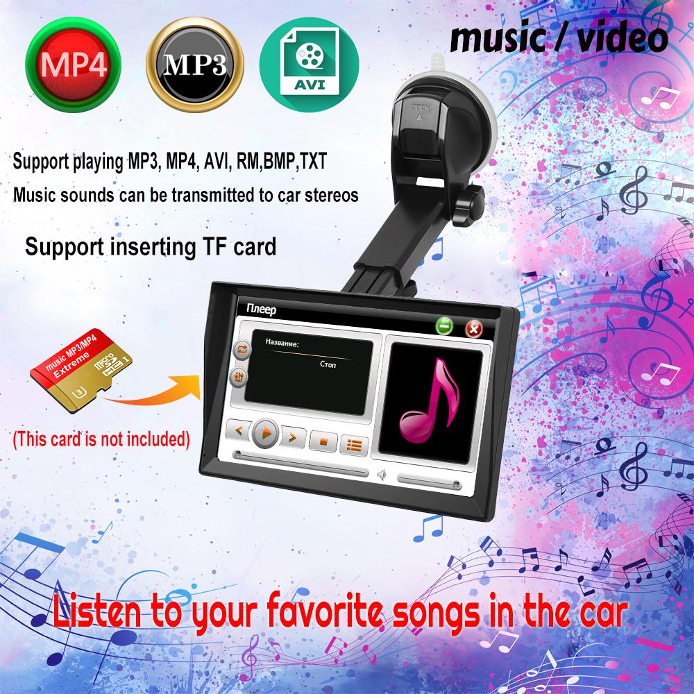 9-дюймовый GPS-навигатор для автомобиля, грузовика, аксессуары с большим экраном, инструменты HD, емкостный навигатор, 2024, бесплатное обновление, карта Европы, 8 ГБ