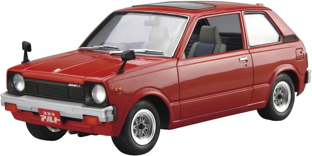 Aoshima Bunka Kyozaisha Модель автомобиля серии Suzuki SS30V Cervo Пластиковая модель 1/20 № 127 Alto/SS20 '79 (Машина)