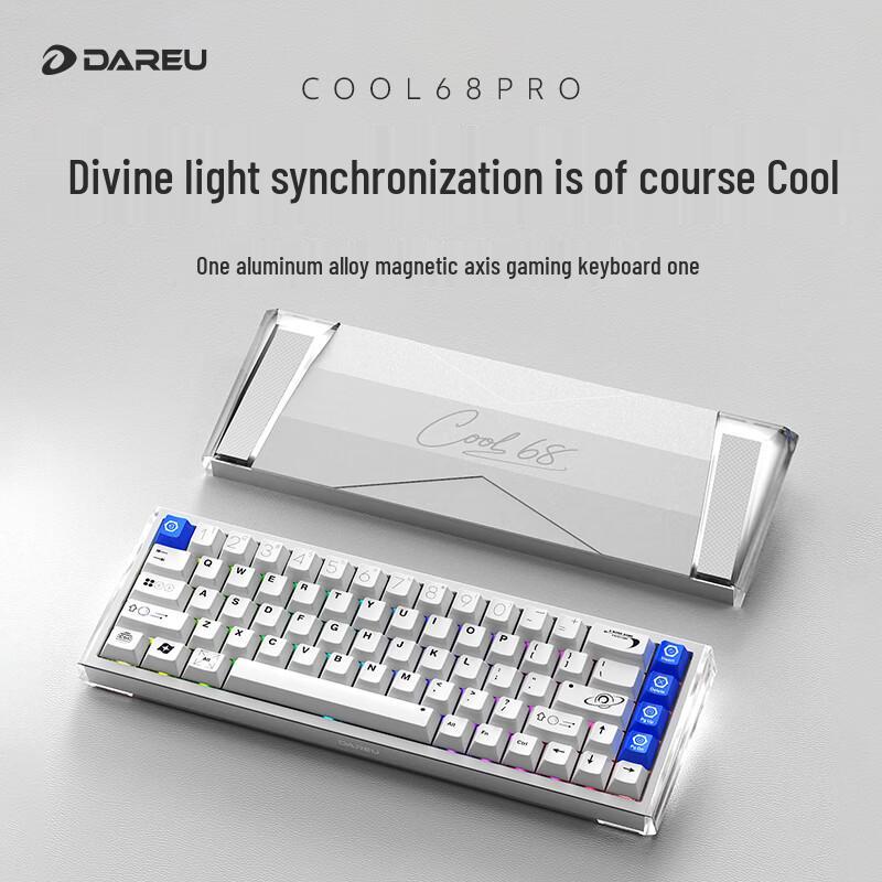 Алюминиевая механическая клавиатура DAREU COOL68 Pro