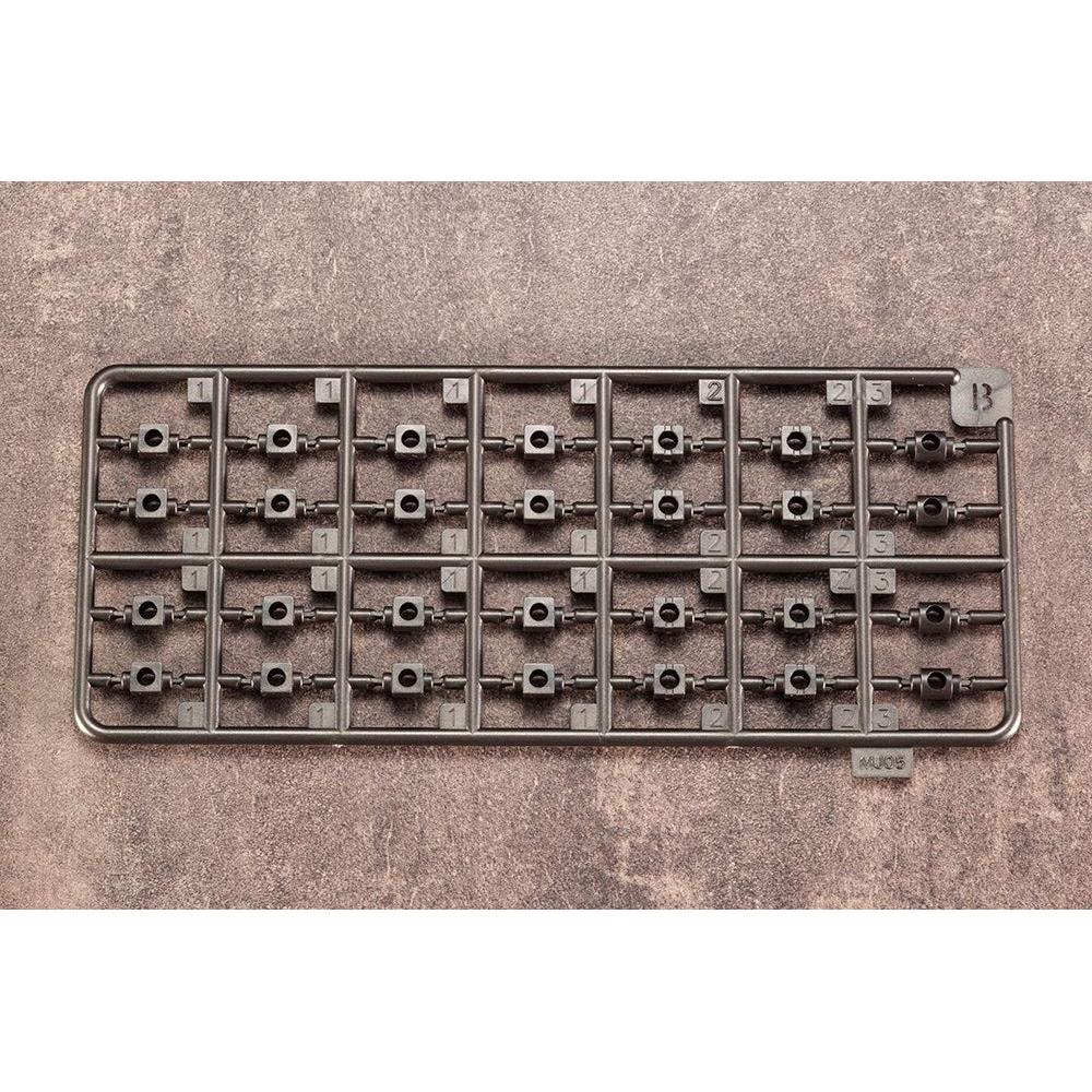 M.S.G Modeling Support Goods Mecha Supply Assortment 03 Joint Set Gunmetal Ver. NON Scale Plastic Model