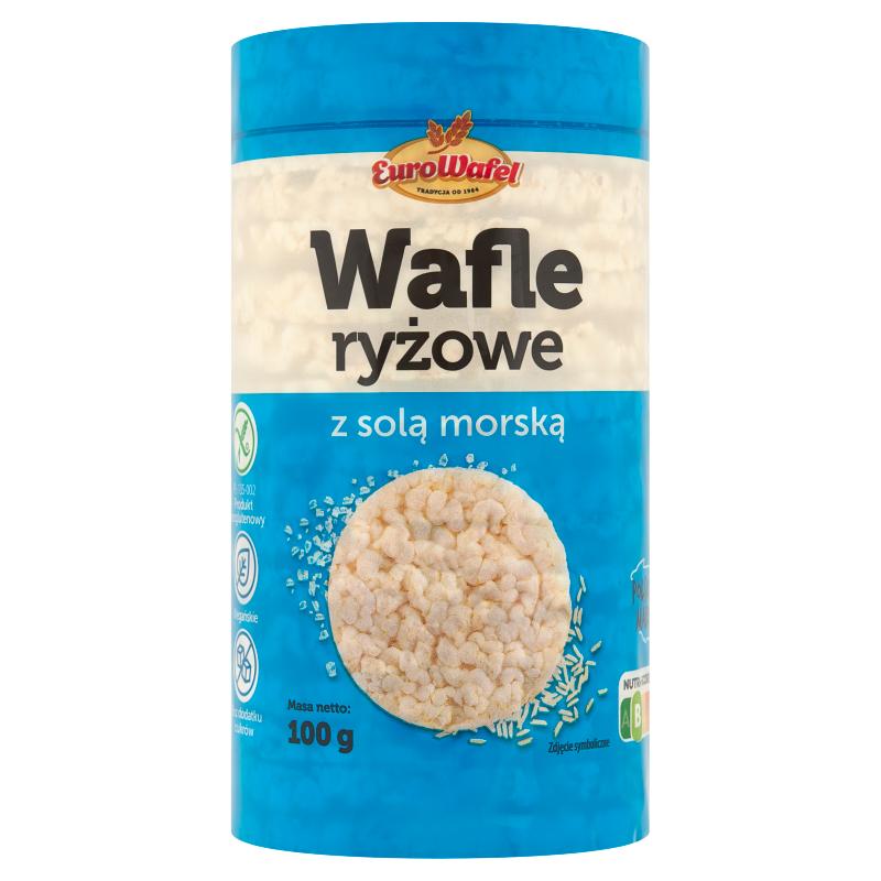 Eurowafel Rice waffles with sea salt 100 g