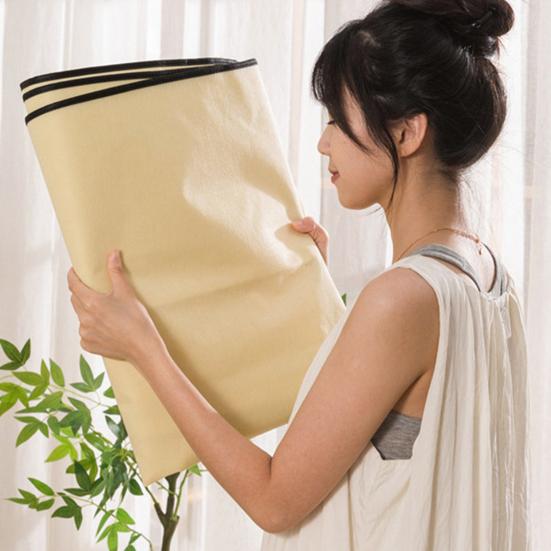 Garment Bag Dustproof Clothing Cover with Transparent Window Zipper Closure Closet Organizer Coat