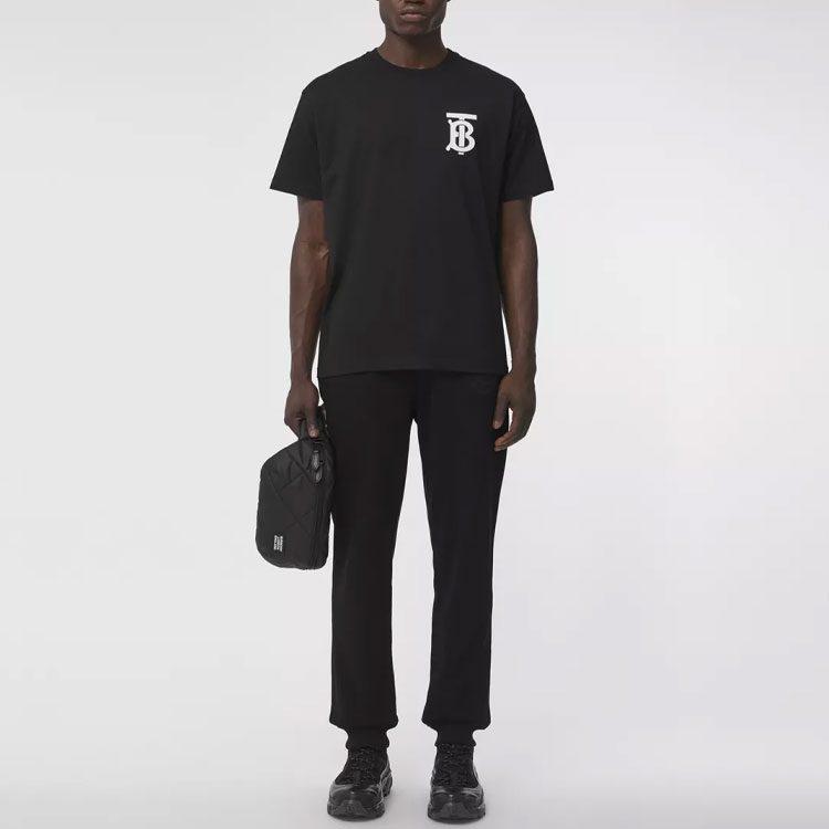 Burberry Мужская футболка SS21 Черная 80174841