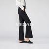 Slim fit flared pants for women, casual pants for suits, women's pants for slimming, slightly flared pants