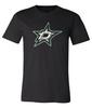 Футболка с потертым логотипом Dallas Stars S-6XL Отслеживание!! Футболка Unisex