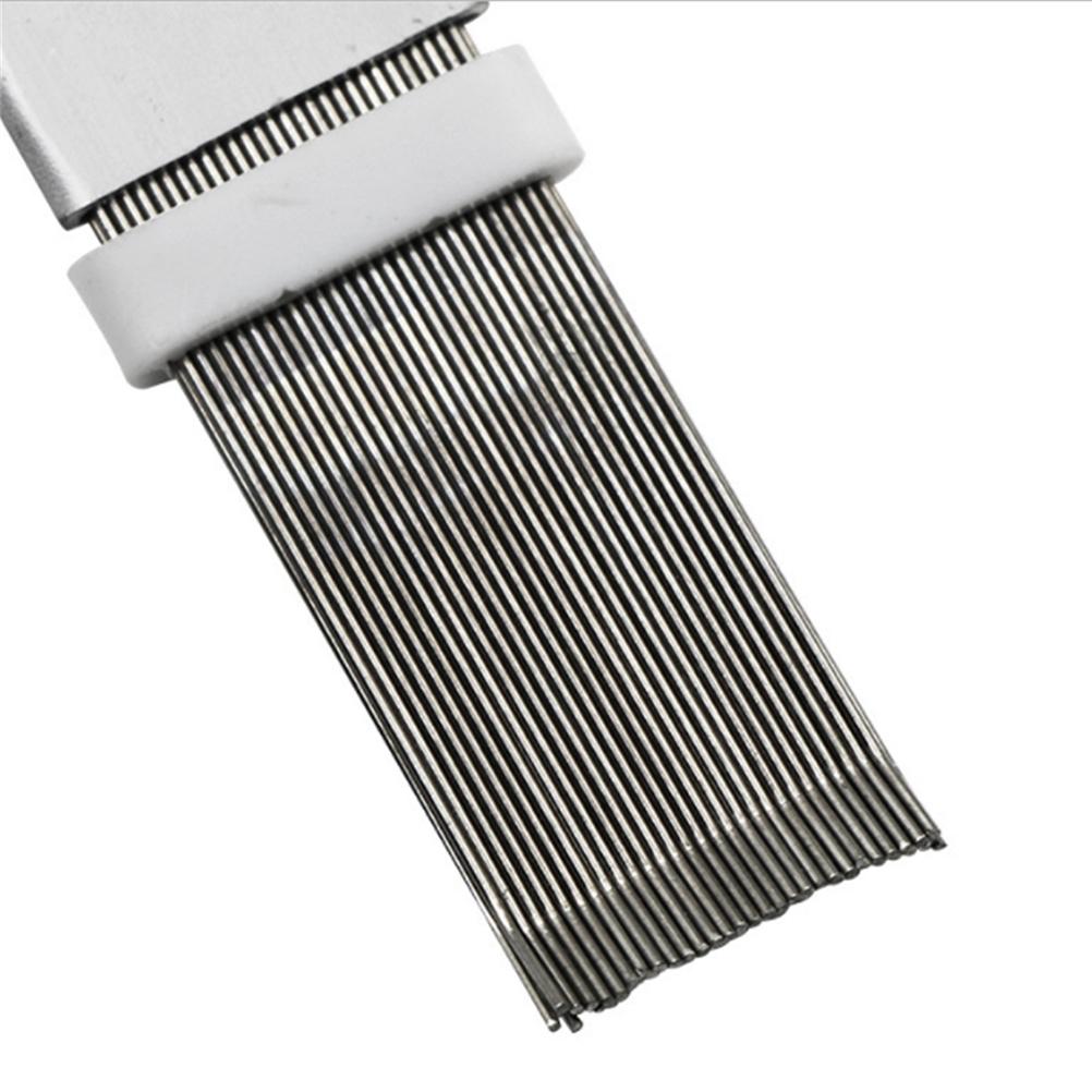 Stainless Steel Air Conditioning Fin Comb Cleaner Repair Tool for Linear Condenser