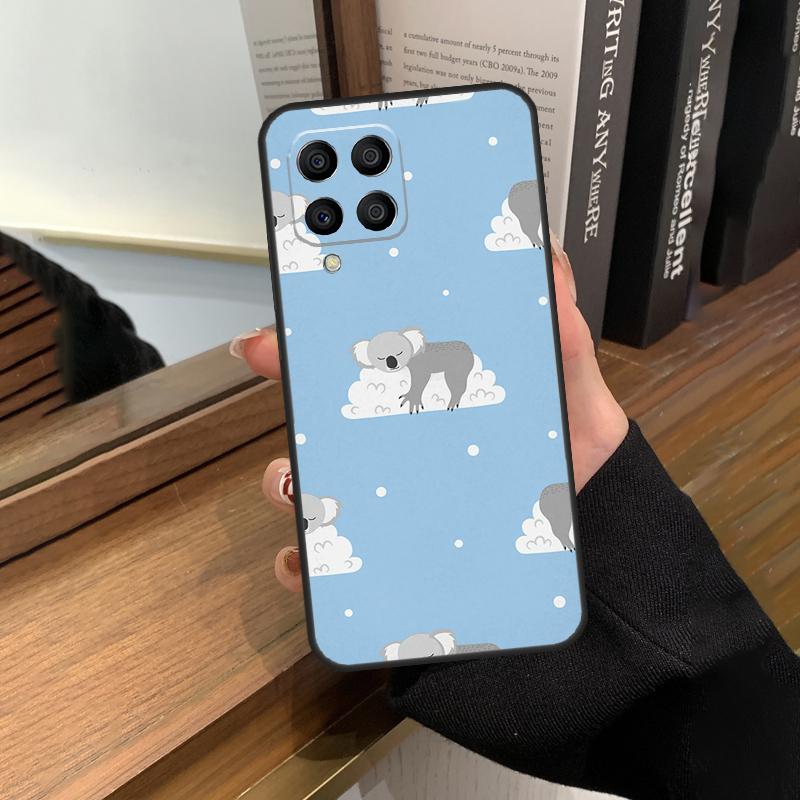 Cute Australia Koala Art Case For Samsung Galaxy M32 M52 M12 M22 M13 M23 M33 M53 M14 M34 M54 M31 M51 M20 M31s M30s