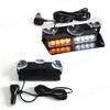 8 Bead LED Car Strobe Light Red Blue Amber White Waterproof Windshield Emergency Flash Warning Bar
