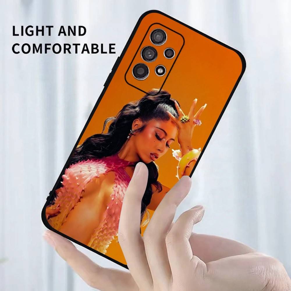 K-kali Uchis Искренне Чехол для телефона Samsung S25,S24,S23,S22,S21,S20,S10,Ultra,Plus,Lite,FE,Мягкий силиконовый черный чехол