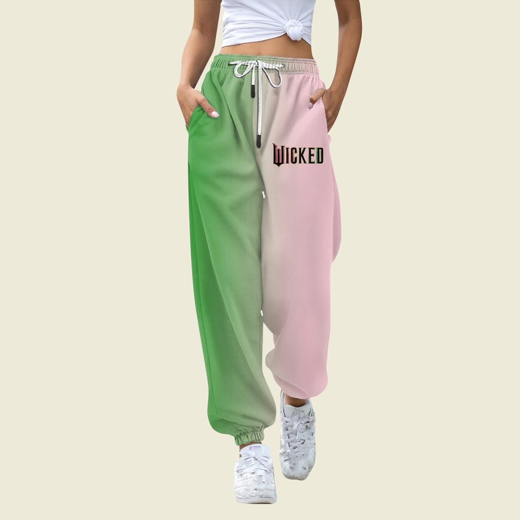 Women's Winter Soild Colored Pants, Full Length Pants, Sports Pants, Home Pants