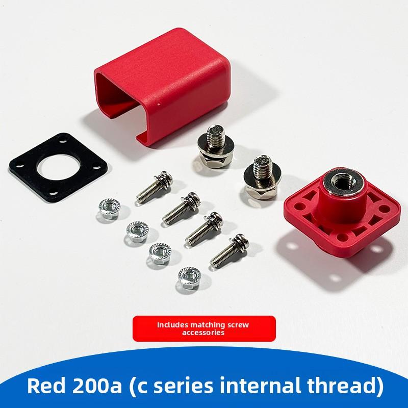 All-Copper Energy Storage Terminal 200A Lithium Battery Battery Connector Battery Storage Terminal Post Energy Storage Connector