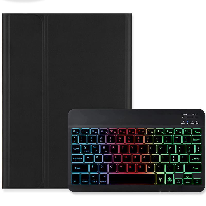 Чехол-клавиатура Samsung Tab S10 Lite с Bluetooth и RGB-подсветкой, со съемной клавиатурой для S11/S9 FE