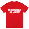 Heated Rivalry Mr BusinessUnisex Mr Landlord T Shirt Unisex Women Trendy Vintage Popular Short Sleeve Oversized Cotton Tshirts