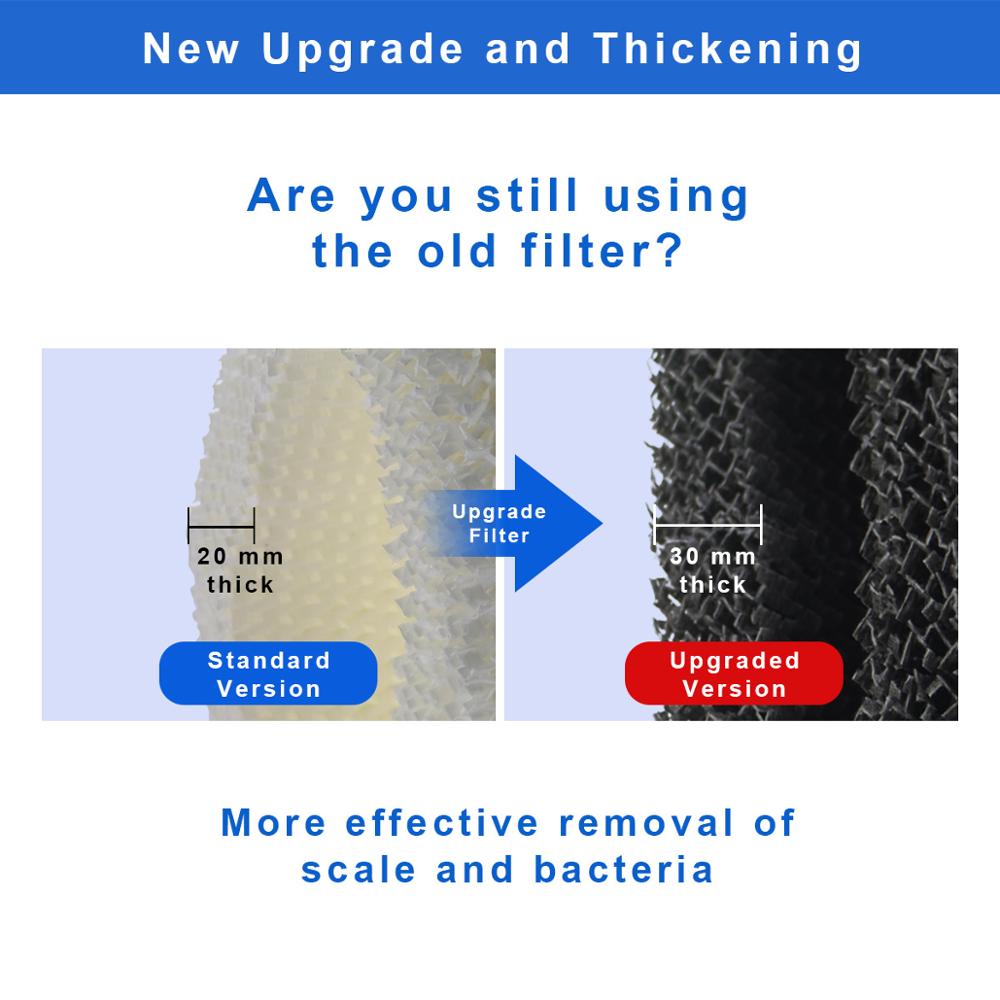 3 шт. OEM Фильтры для увлажнителя воздуха Запчасти Фильтр Бактерии Накипь Увлажнитель для Philips HU4801 HU4802 HU4803 HU4811 HU4813 KTY