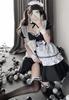 Cosplay Maid Dress One Piece Lolita Costume Lolita Short Sleeve Alice Style Costume Uniform Cultural Festival School Festival Cute Maid Cafe