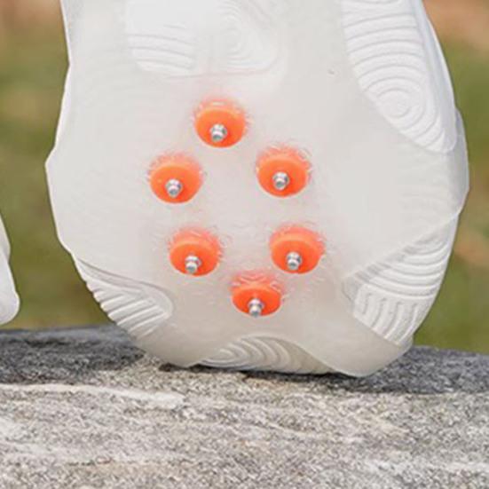 1 пара обуви Кошки с 10 зубьями из нержавеющей стали Нескользящие чехлы для обуви Шипы Сцепление со снегом Ледоходные зимние ботинки для ходьбы на открытом воздухе Скалолазание Пеший туризм