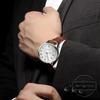 Мужские часы Бизнес Наручные часы Роскошный кожаный ремешок Аналоговые часы Кварцевые наручные часы Часы Мужские Женские Повседневные Простые часы