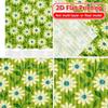 2 шт., Шторы с плоской 2D-печатью (Без Рода) FloralFacade Праздничные шторы Универсальные полиэстеровые шторы Домашний декор Идеально для