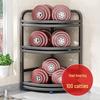 Countertop 3-Tier Stainless Steel Kitchen Storage Rack