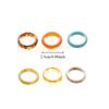 Dopamine Candy Color Finger Buckle Korean Style Geometric Forefinger Ring Solid Resin Ring  Women
